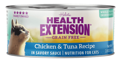 Health Extension Cat Grain Free Chicken & Tuna Recipe Can Food (24 pk)