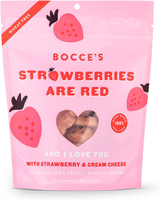 Bocce's Bakery Strawberries are Red Biscuits