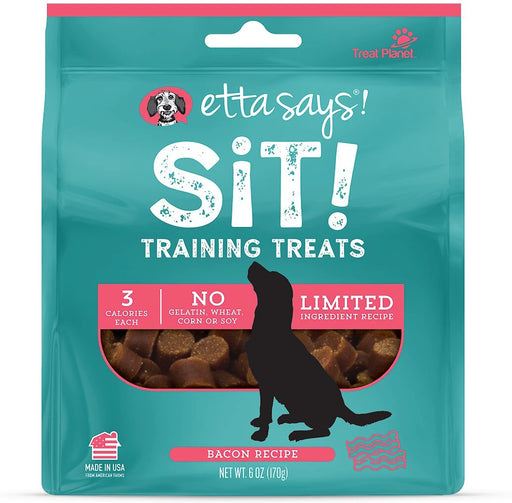 Etta Says! Sit! Bacon Training Dog Treats