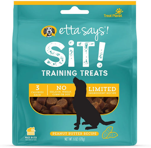 Etta Says! Sit! Peanut Butter Training Dog Treats