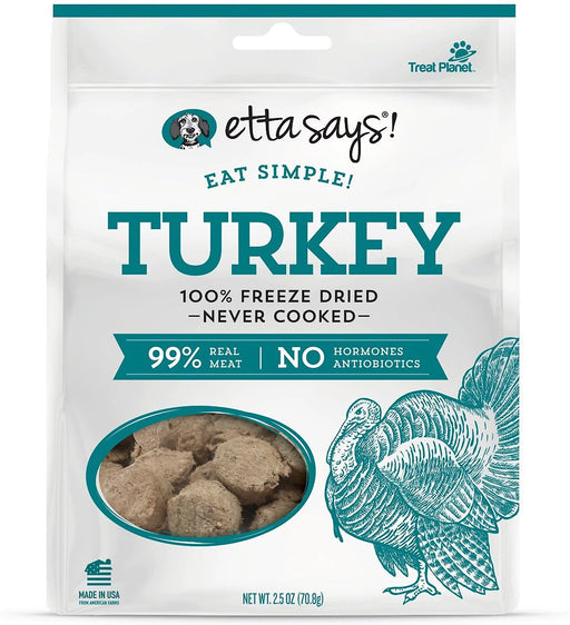 Etta Says! Eat Simple! Turkey Freeze Dried Dog Treats