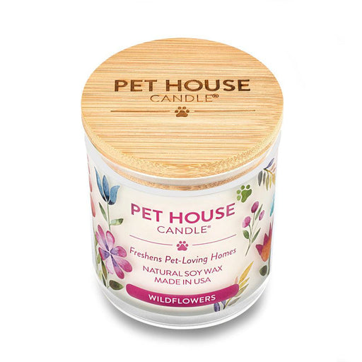 Pet House Candle Wildflowers