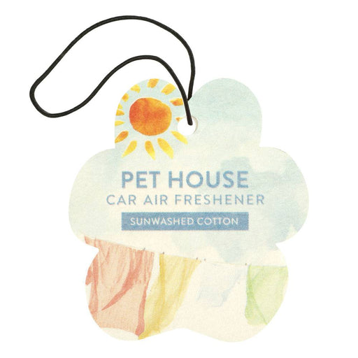 Pet House Car Air Freshener Sunwashed Cotton