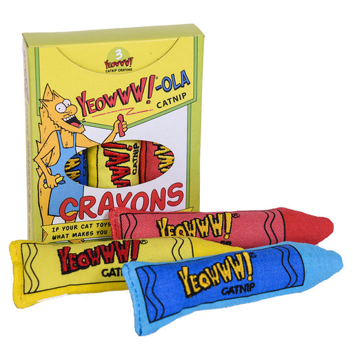 Ducky  World Yeowww!-ola Catnip Crayons Catnip Toys