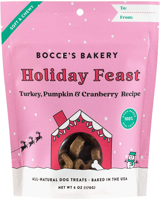 Bocce's Bakery Holiday Feast Soft & Chewy Treats