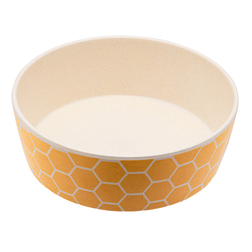 Beco Classic Bamboo Dog Bowl, Honeycomb-Small