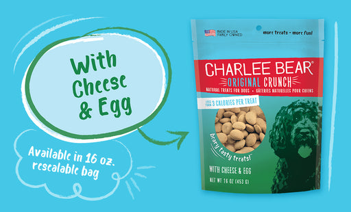 Charlee Bear Original Crunch Cheese & Egg 16 oz