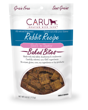 Caru Natural Rabbit Recipe Bites for Dogs