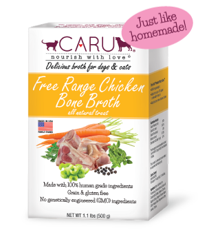 Caru Free-Range Chicken Bone Broth for Dogs and Cats