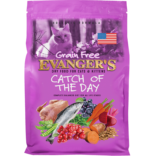 Evanger's Grain Free Catch Of The Day For Cats – 4.4 Lb.