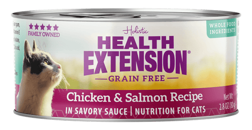 Health Extension Cat Grain Free Chicken & Salmon Recipe Can Food (24 pk)