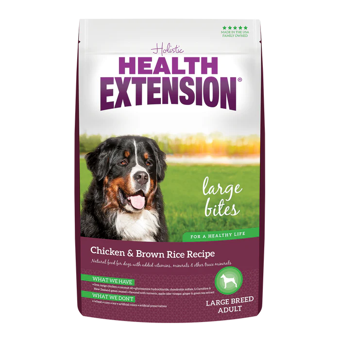 Health Extention Large Bites Chicken & Brown Rice