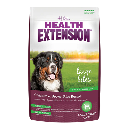 Health Extention Large Bites Chicken & Brown Rice