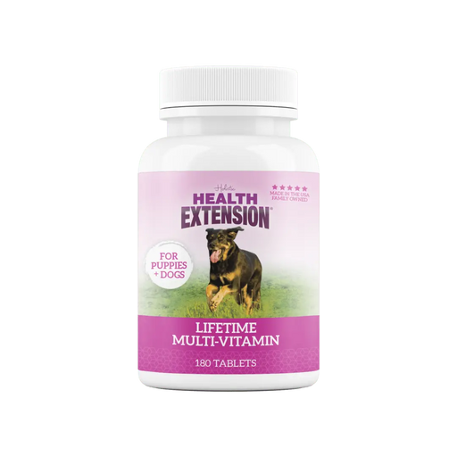 Health Extension Lifetime Vitamins for Puppies and Dogs