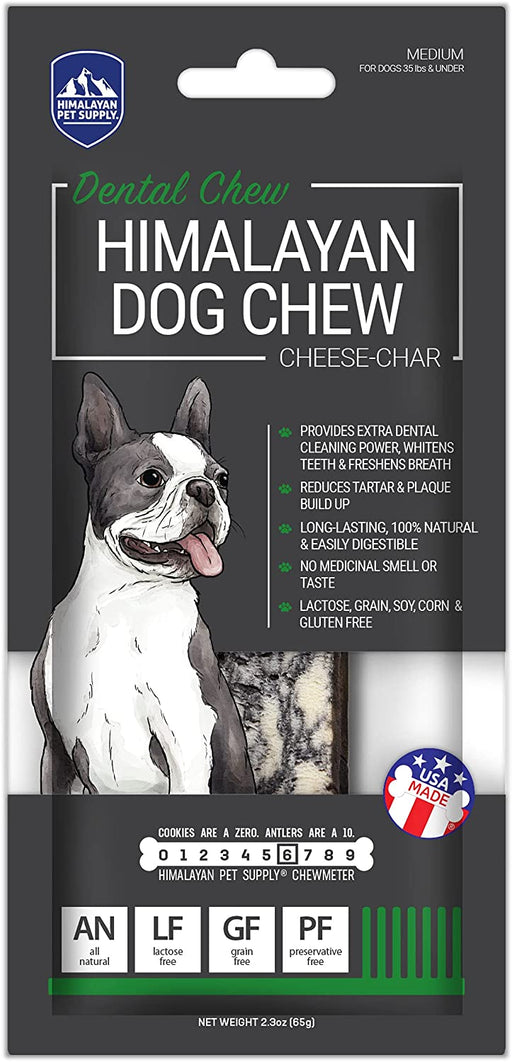 Himalayan Dog Dental Chew Cheese-Char Med