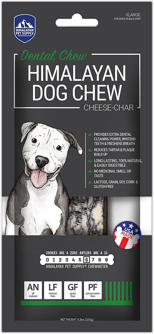 Himalayan Dog Dental Chew Cheese-Char X-Large