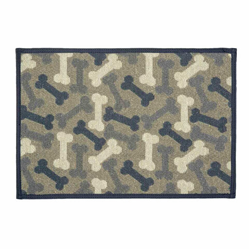 Loving Pets Denim Bones Fashion Mat