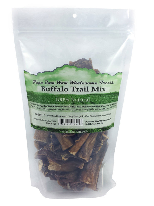 Papa Bow Wow Buffalo Trail Mix - .5 lb