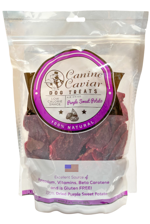 Canine Caviar - Dried Purple Sweet Potato 12 oz.