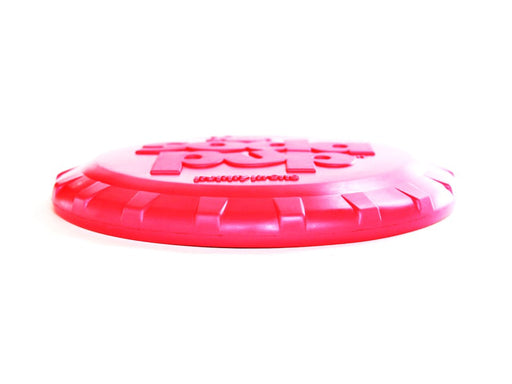 Sodapup Puppy Bottle Top Flyer Durable Rubber Retrieving Frisbee-Small-Pink