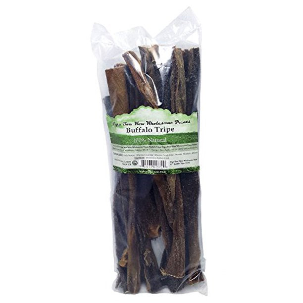Papa Bow Wow Buffalo Tripe Treats - 12" - 0.5 lb
