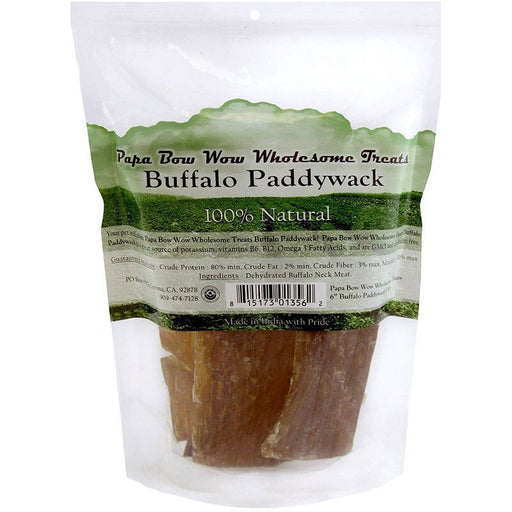 Papa Bow Wow Buffalo Paddywack Treats - 6