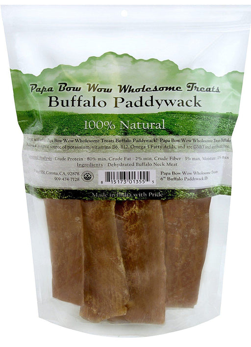 Papa Bow Wow Buffalo Paddywack Treats - 6